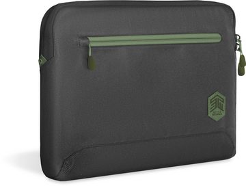 STM Goods Laptoptasche ECO Sleeve, Aus 100% recyceltem Polyester, Große Innentasche mit Zusatzfach außen