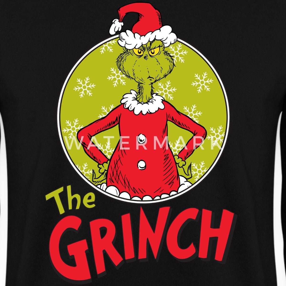 Spreadshirt Sweatshirt Der Grinch Logo The Grinch Unisex Pullover (1-tlg)