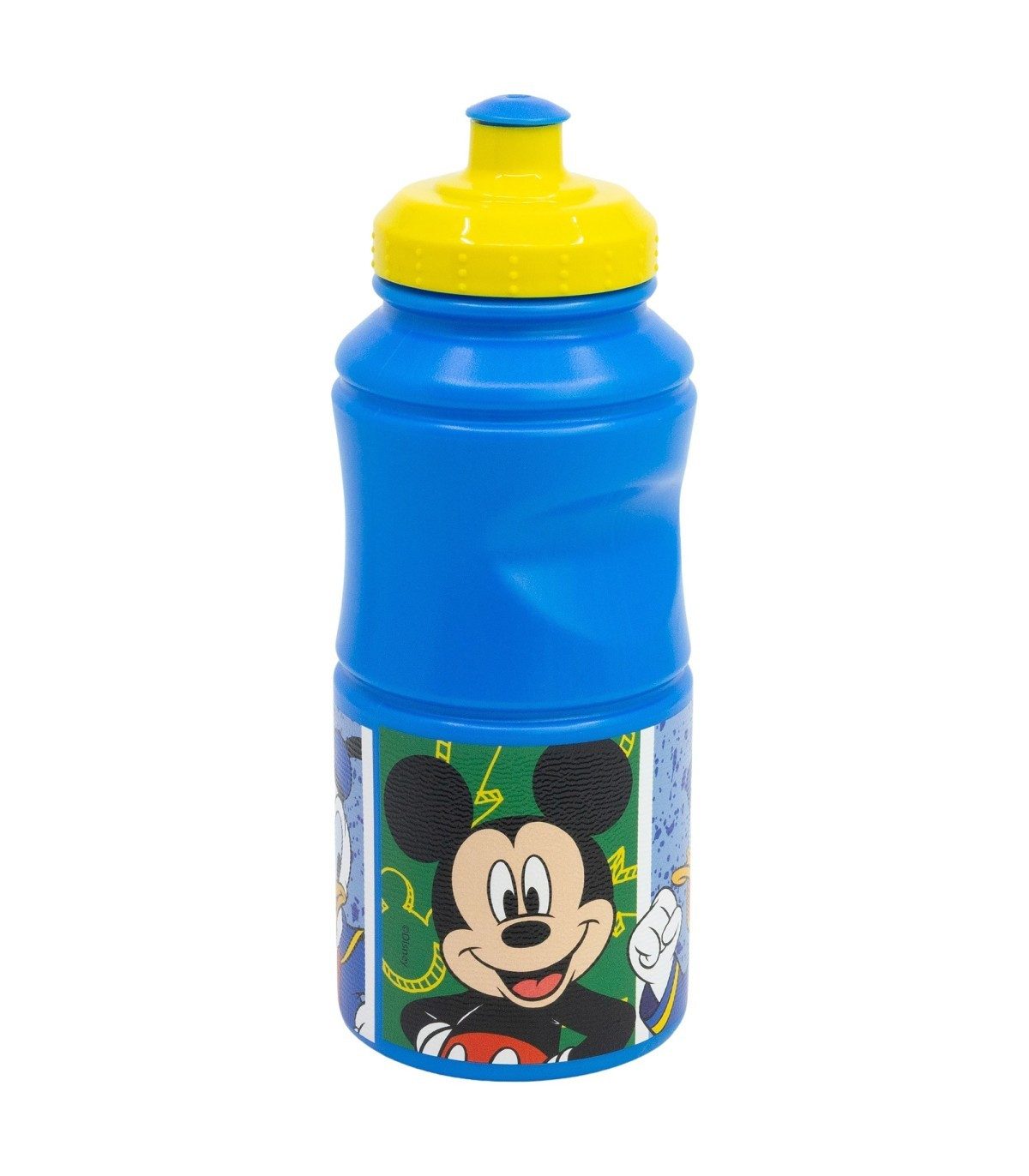 Disney Mickey Mouse Trinkflasche Kinder Wasserflasche 380 ml ergonomische Sportflasche Alltag