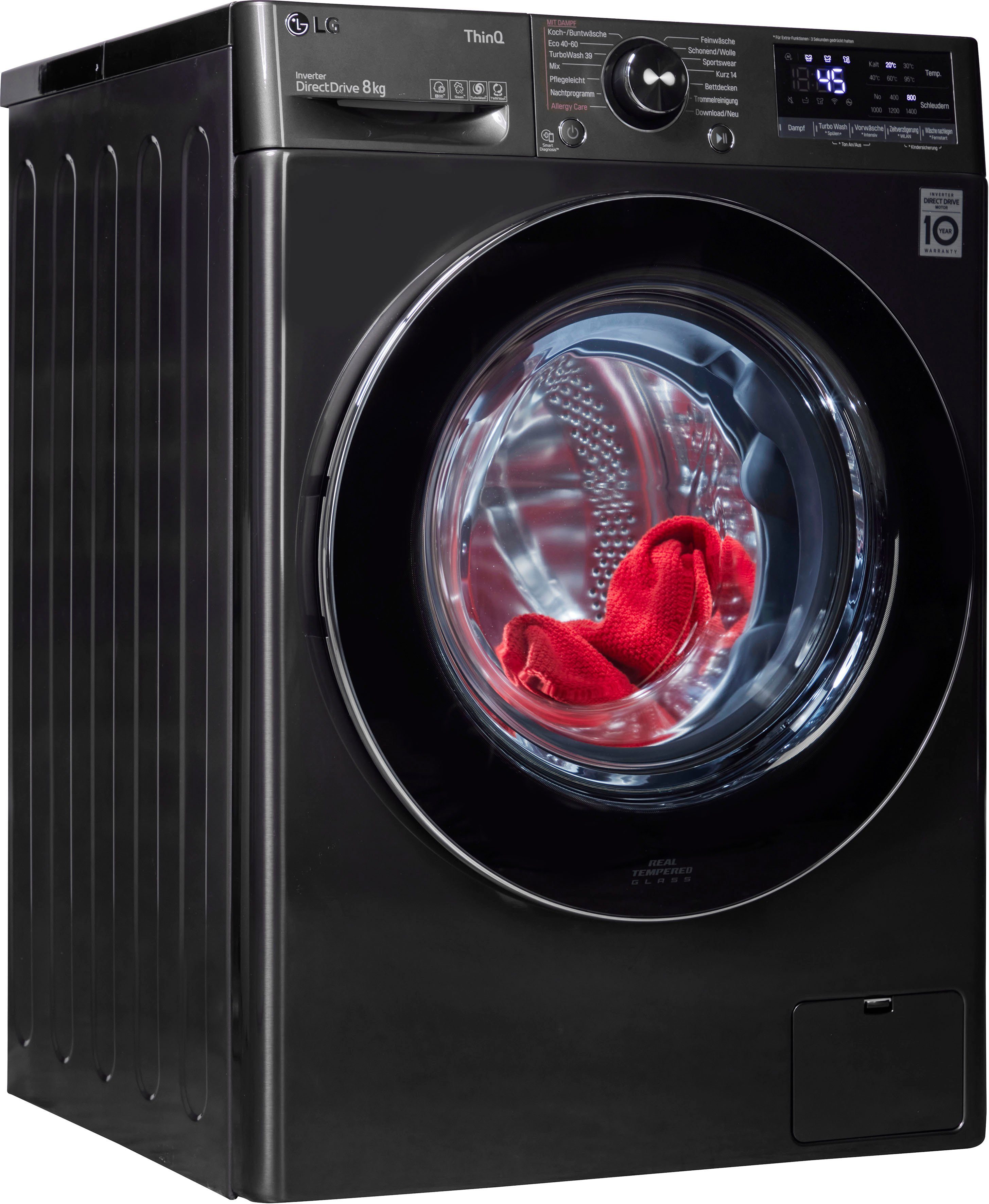 LG Waschmaschine F4WV708P2BA, 8 kg, 1400 U/min | OTTO