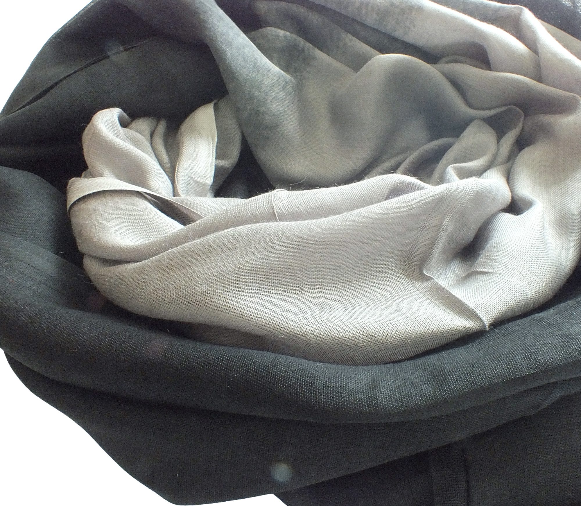 Tamaris Loop Tamaris Scarf, (1-St. 1-teilig), Damen Loop-Schal Viskose Farbverlauf
