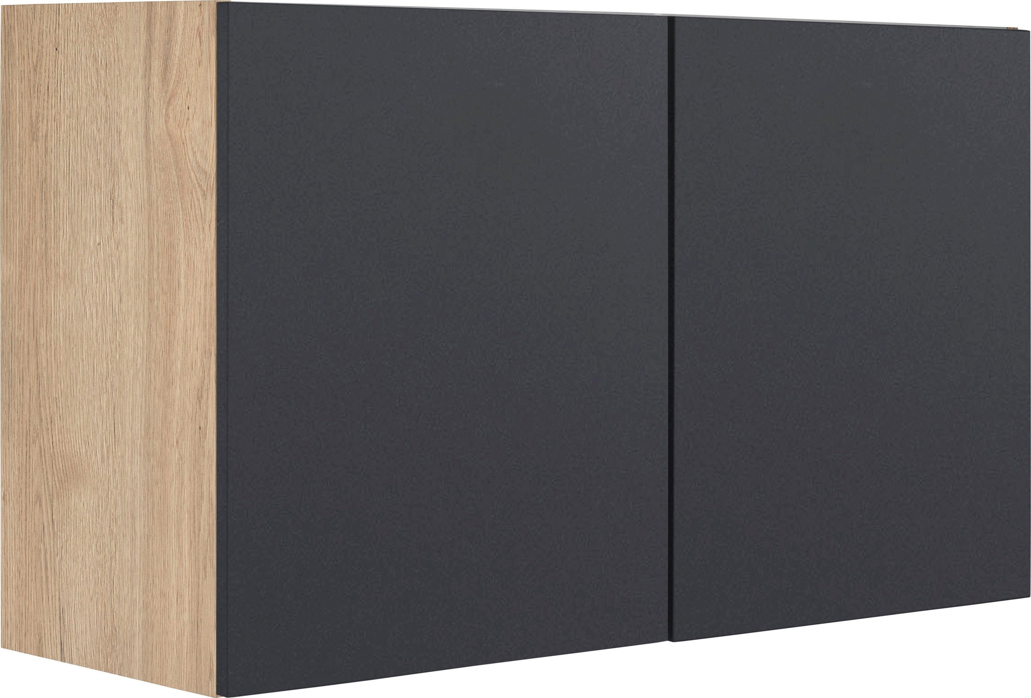 OPTIFIT Hängeschrank Roth Breite 100 cm anthrazit/wildeichefarben | wildeichefarben