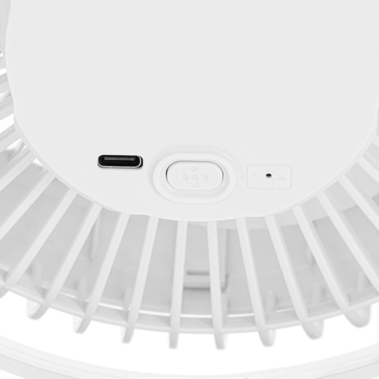 Adler Akku-Ventilator Adler AD 7342 white Akku-Ventilator mit Clip – Bild 5 von 5