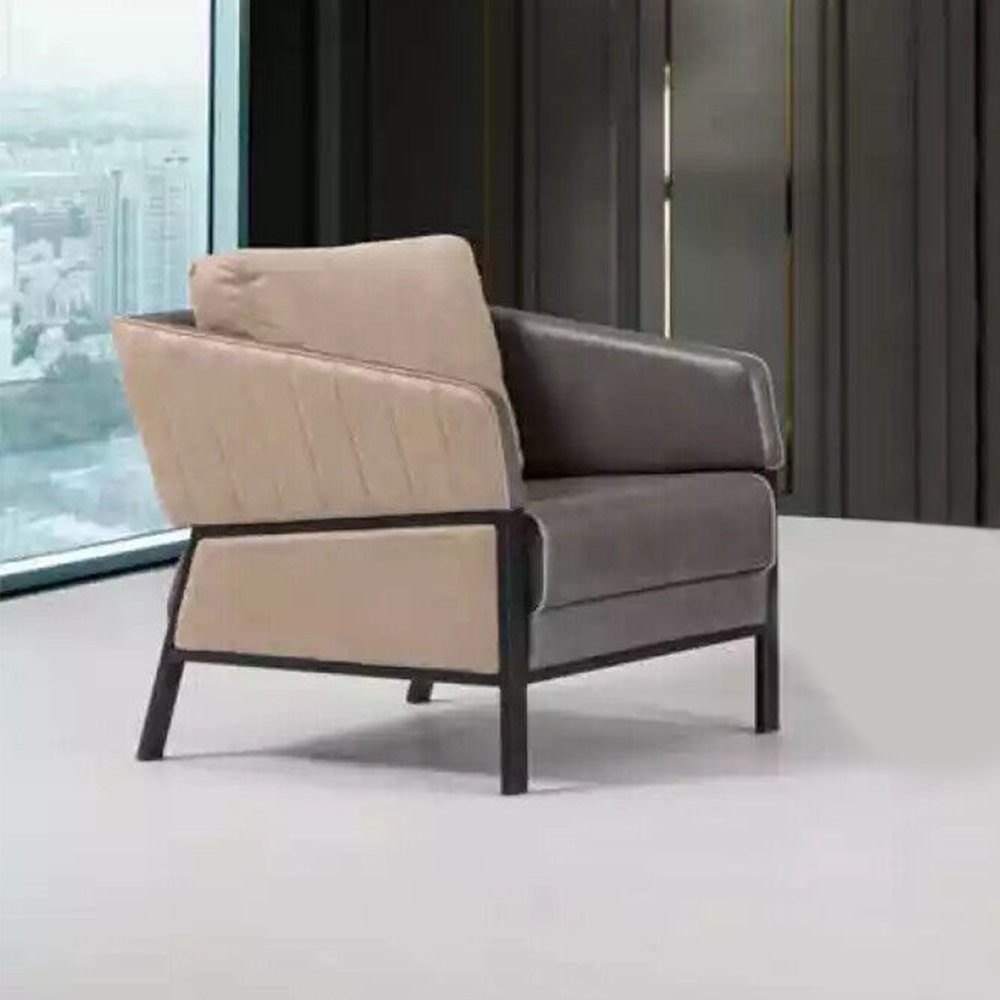 JVmoebel Sessel Luxus Sessel Textil Möbel Büro Einrichtung Arbeitszimmer Polstersessel (Sessel), Made In Europe
