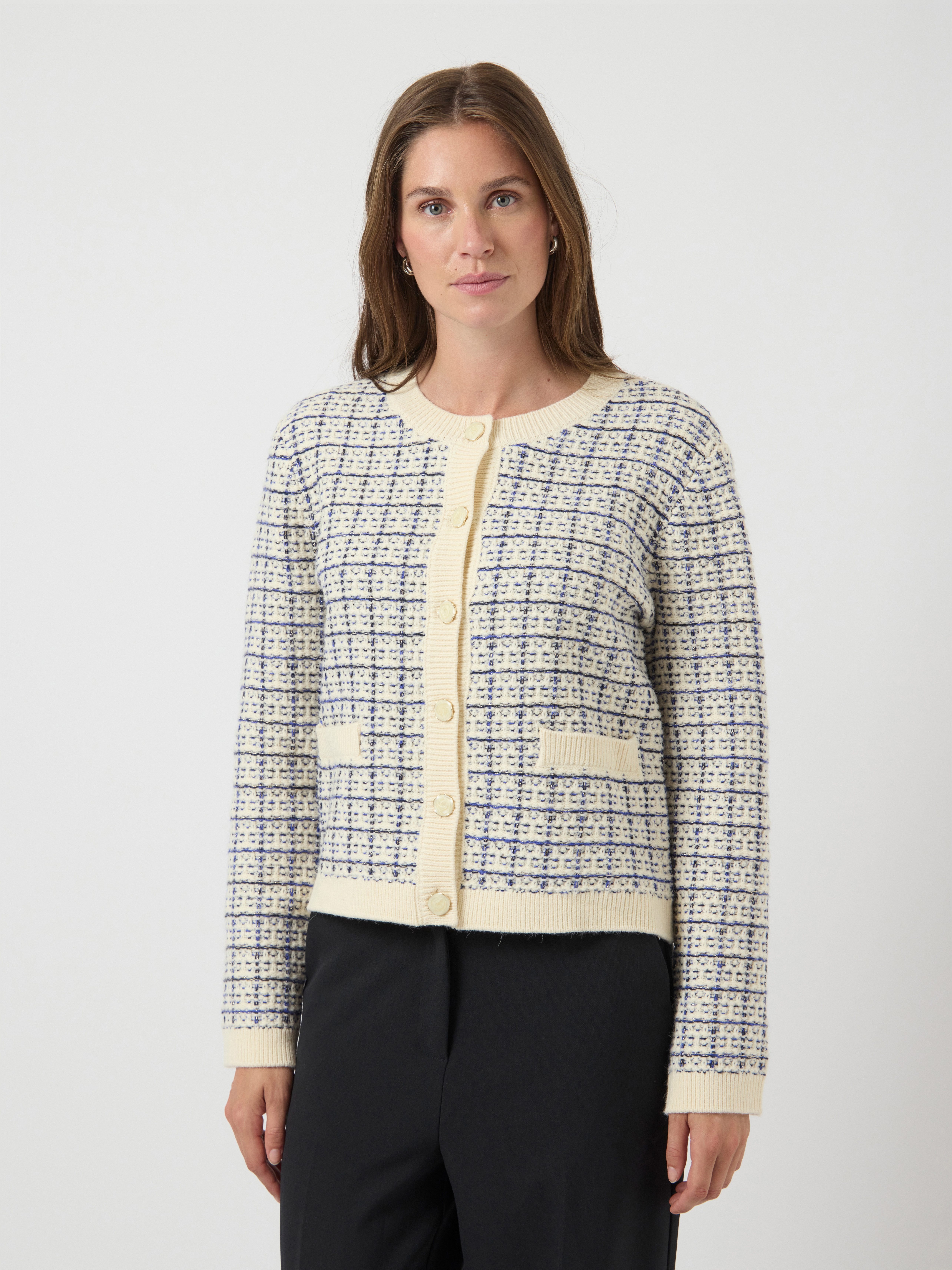 Y.A.S Strickjacke YASLIVIA LS SHORT KNIT CARDIGAN S. NOOS günstig online kaufen