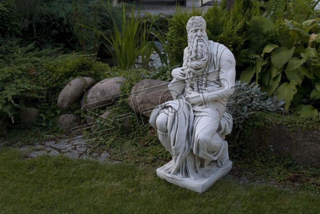 Gott Figuren Garten Skulptur Wassermann Dekoration Poseidon JVmoebel Figur Statue