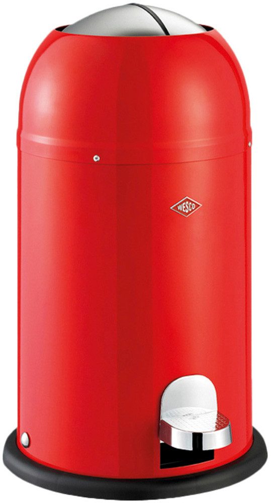 WESCO Mülleimer Kickmaster Junior, Abfallsammler mit Dämpfer, 12 Liter