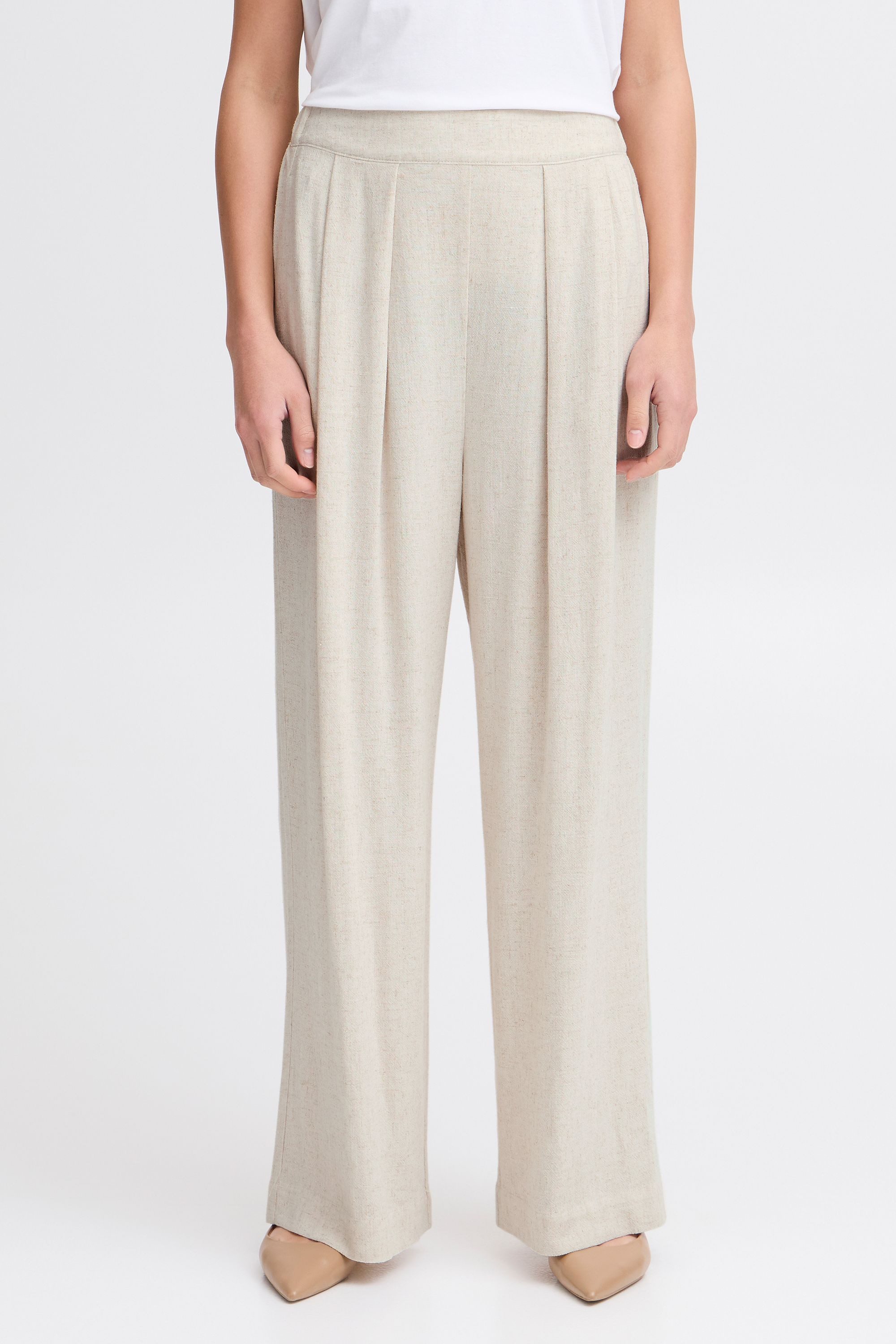 fransa Leinenhose FRATEL Elegante Stoffhose günstig online kaufen