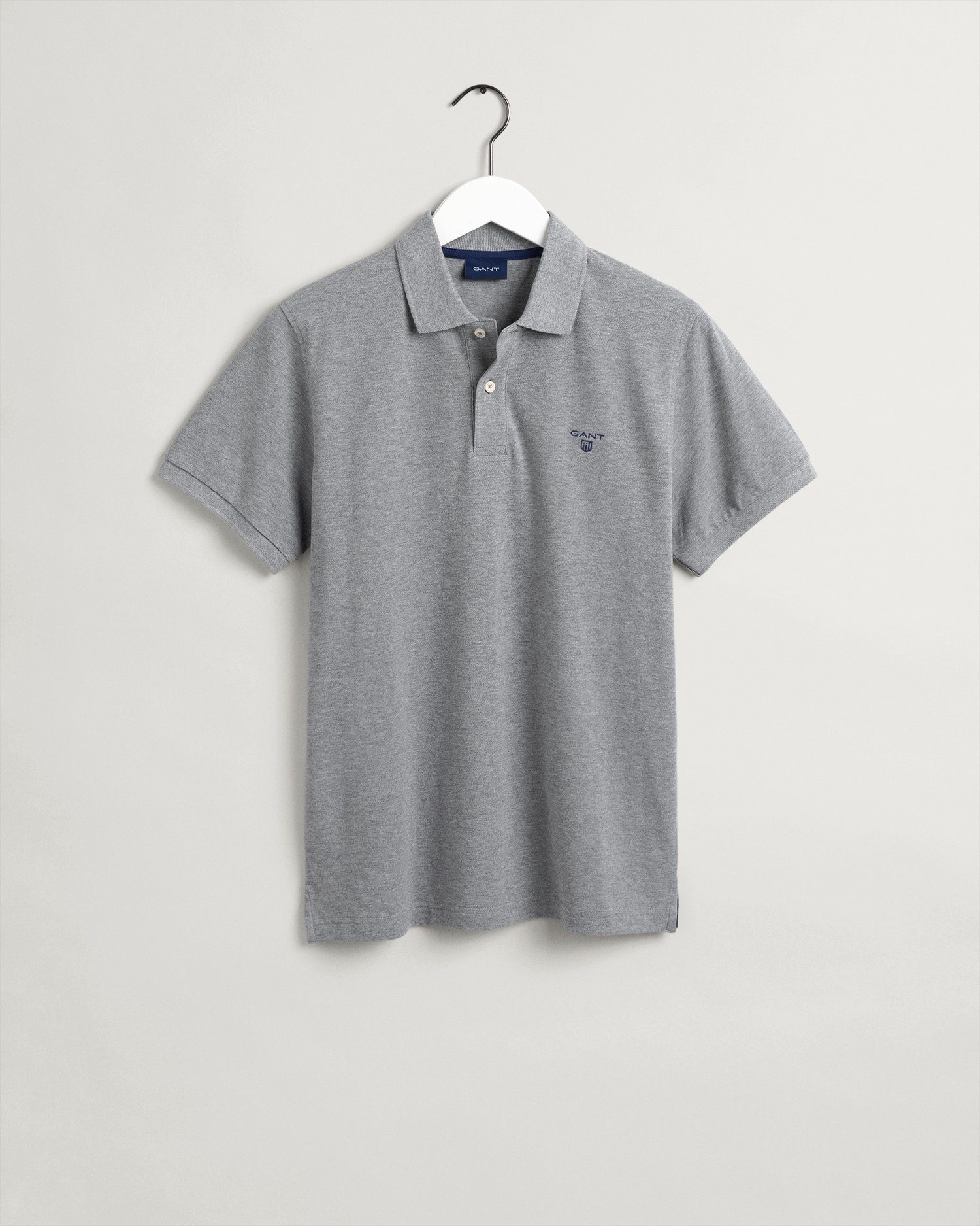 GREY MELANGE Gant Poloshirt 93