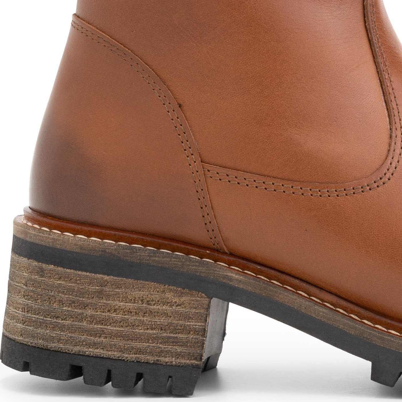 Mysa Delphine Outdoorschuh (Reißverschluss) Cognac