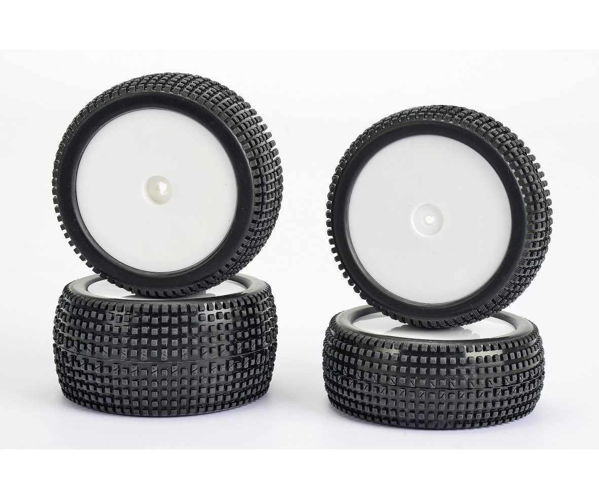 Carson Super Gripp 4WD Reifen-Set (4) RC-Ladegerät