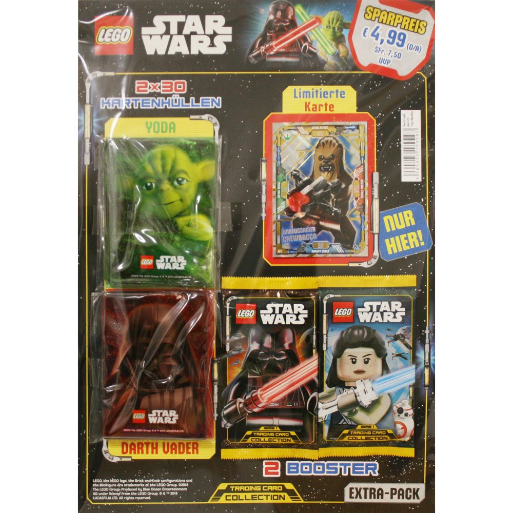 Star Wars Sammelkarte LEGO Star Wars - Trading Cards - Extra Pack - Deutsch