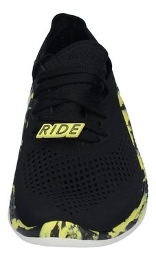 Crocs LiteRide 360 Marbled Pacer 207633-02K Sneaker Black Citron