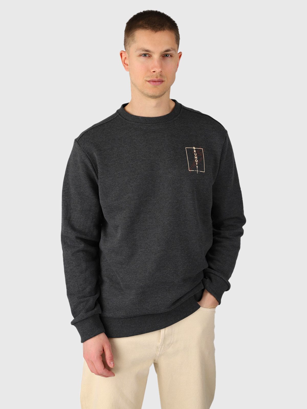 Brunotti Sweatshirt Naval Men Sweater PIRATE BLACK