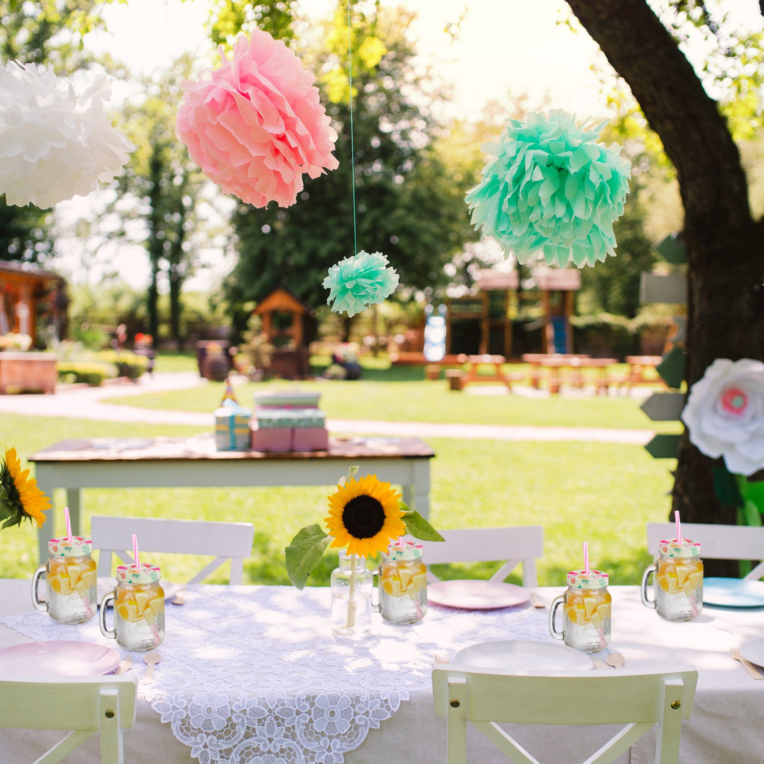 relaxdays Gläser-Set 8er Set Trinkgläser mit Deckel Flamingo, Glas