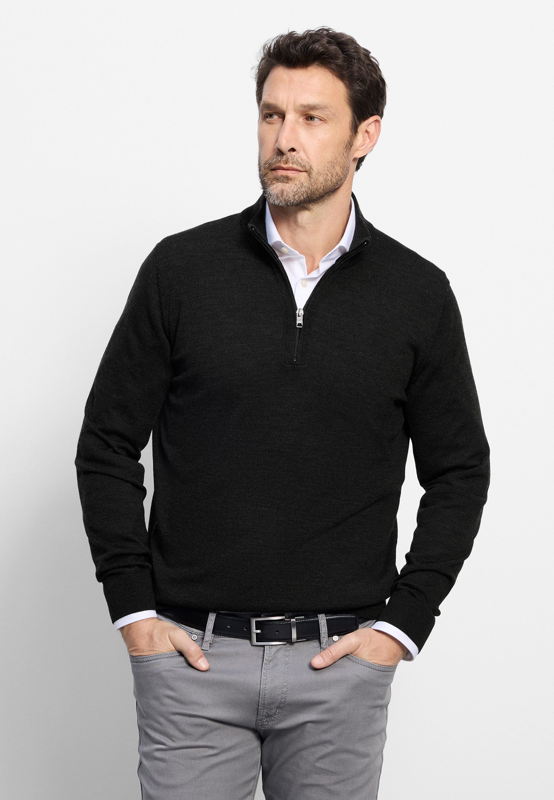 Strickpullover OLYMP Casual Strick, regular fit