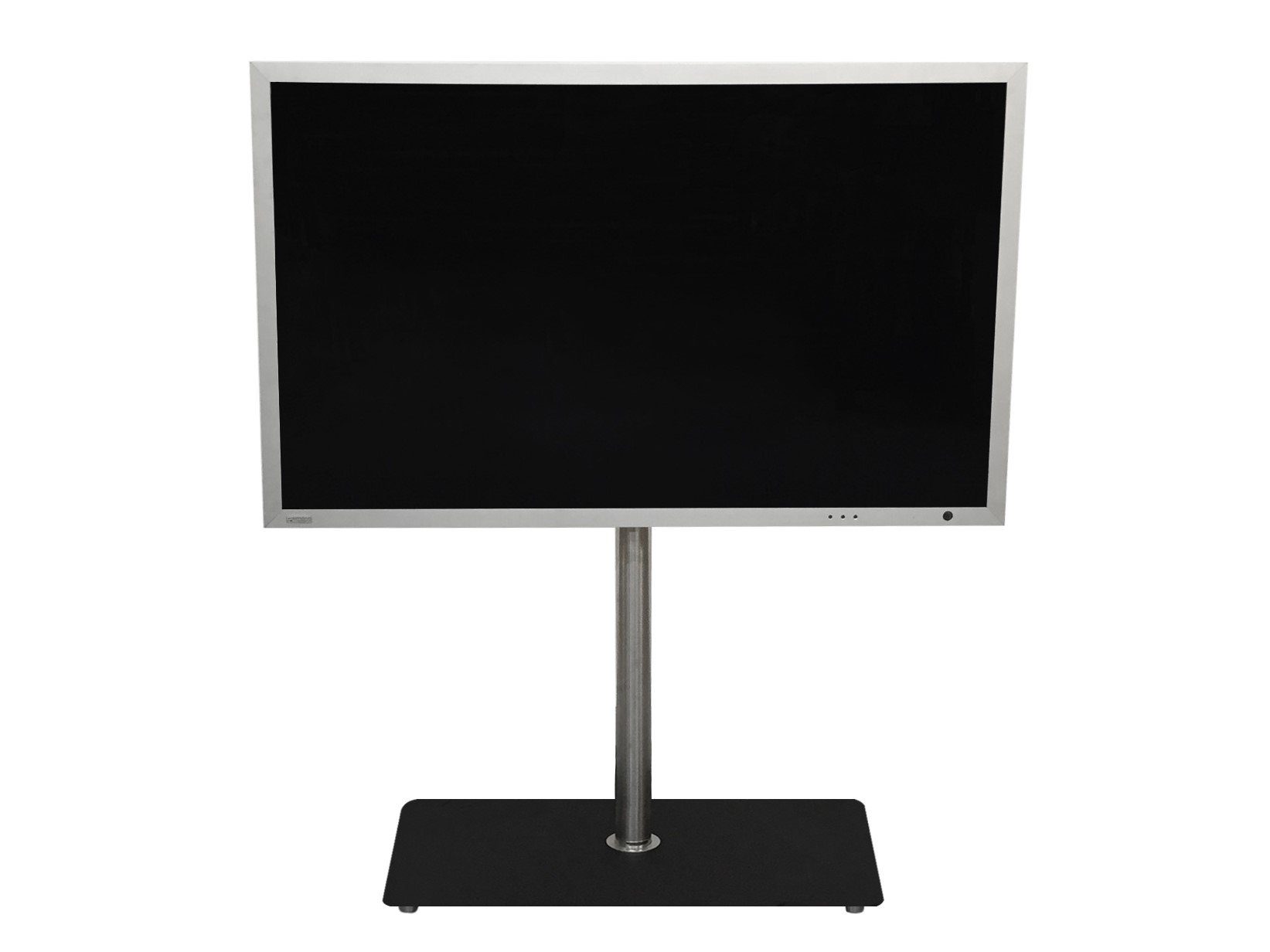 wissmann raumobjekte TV-Ständer schlichter TV-Ständer, (bis 75,00 Zoll, TV Standfuß, eckiger Sockel, Made in Germany)