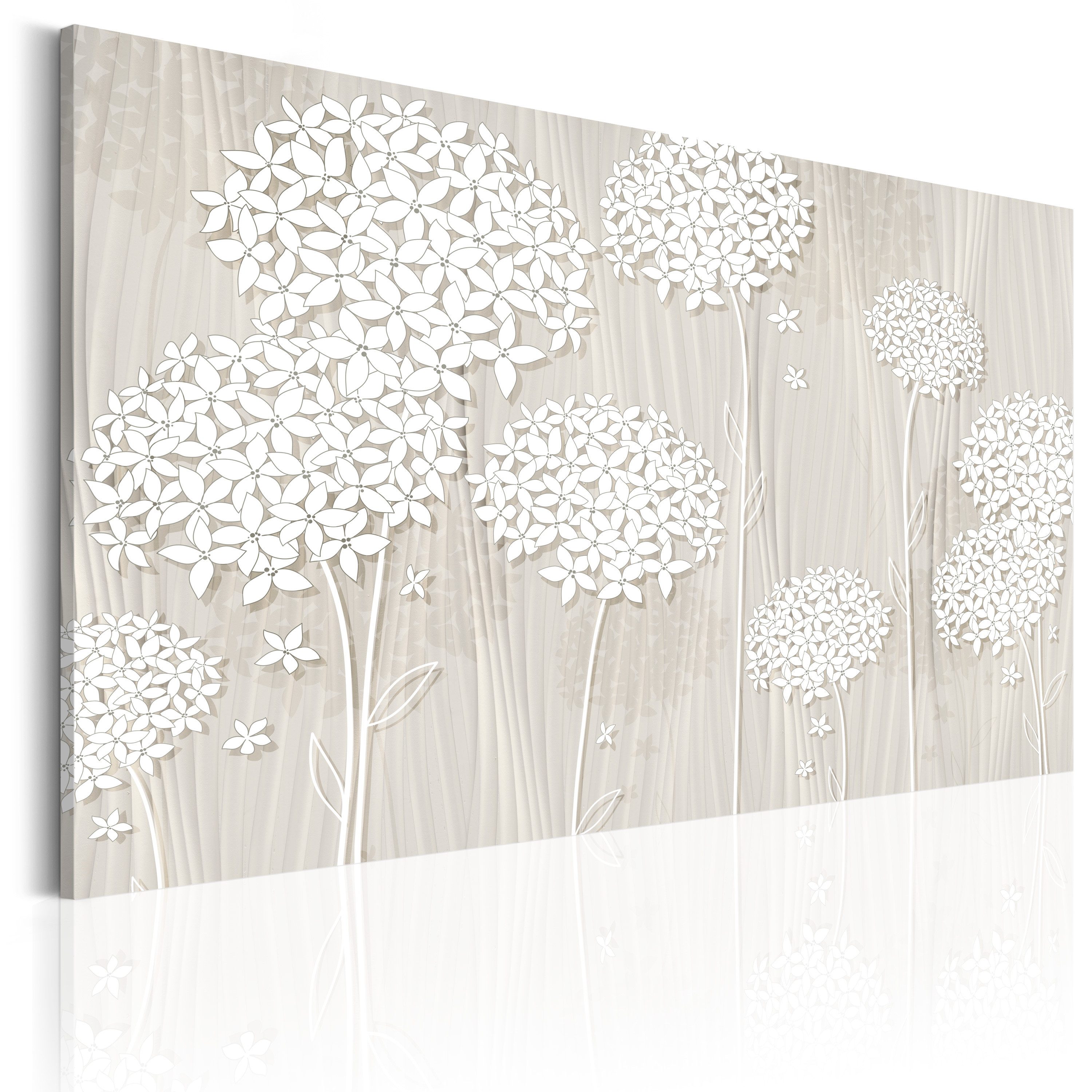 Wandbild Flowers in the Wind