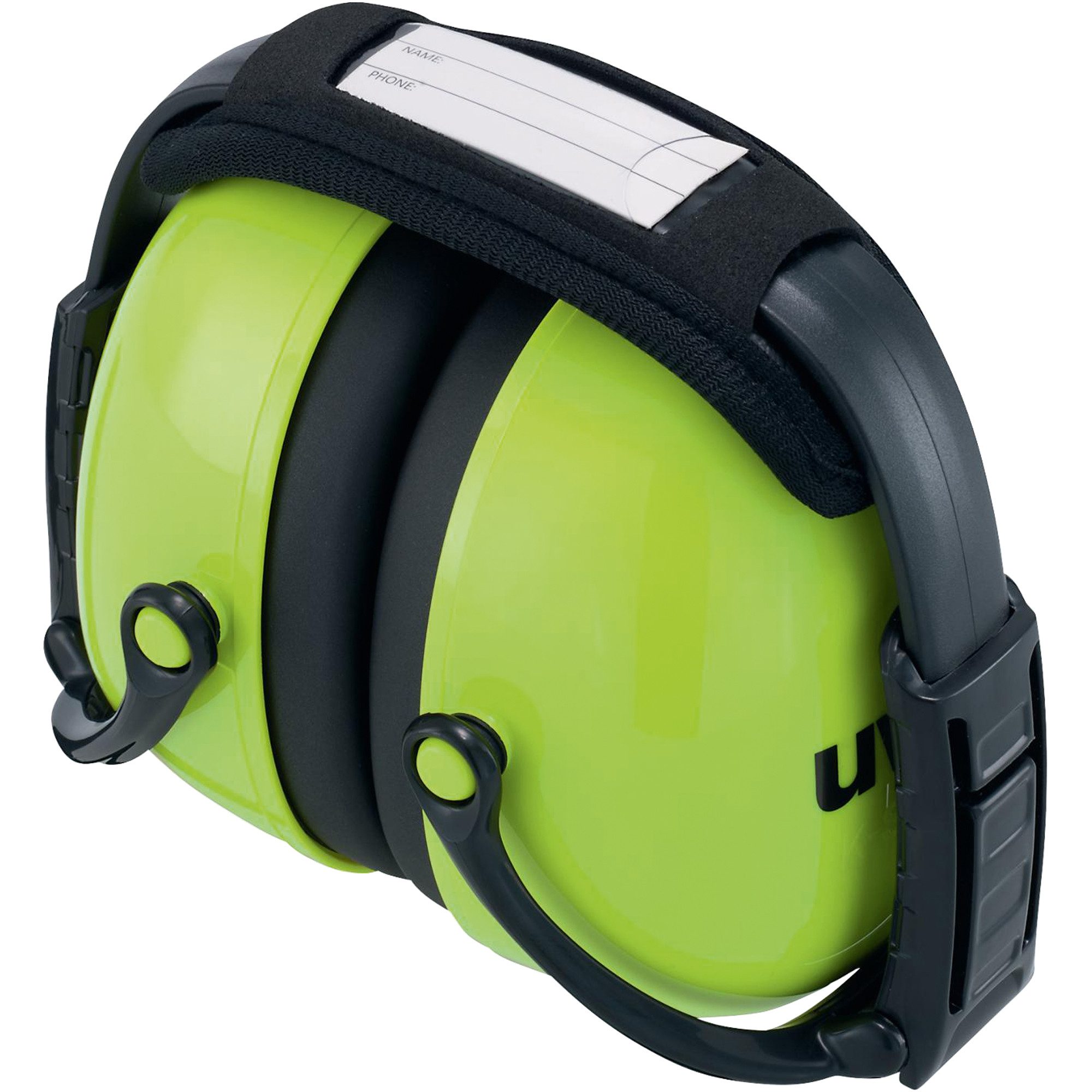 Uvex Nitril-Handschuhe Kapselgehörschutz K2 2600012 faltbar grün/schwarz