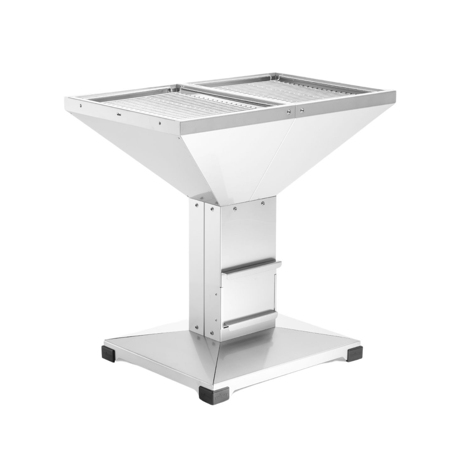 Thüros Holzkohlegrill Thüros T5 Säulengrill Grillfläche 50 x 80 cm mit Standfuß