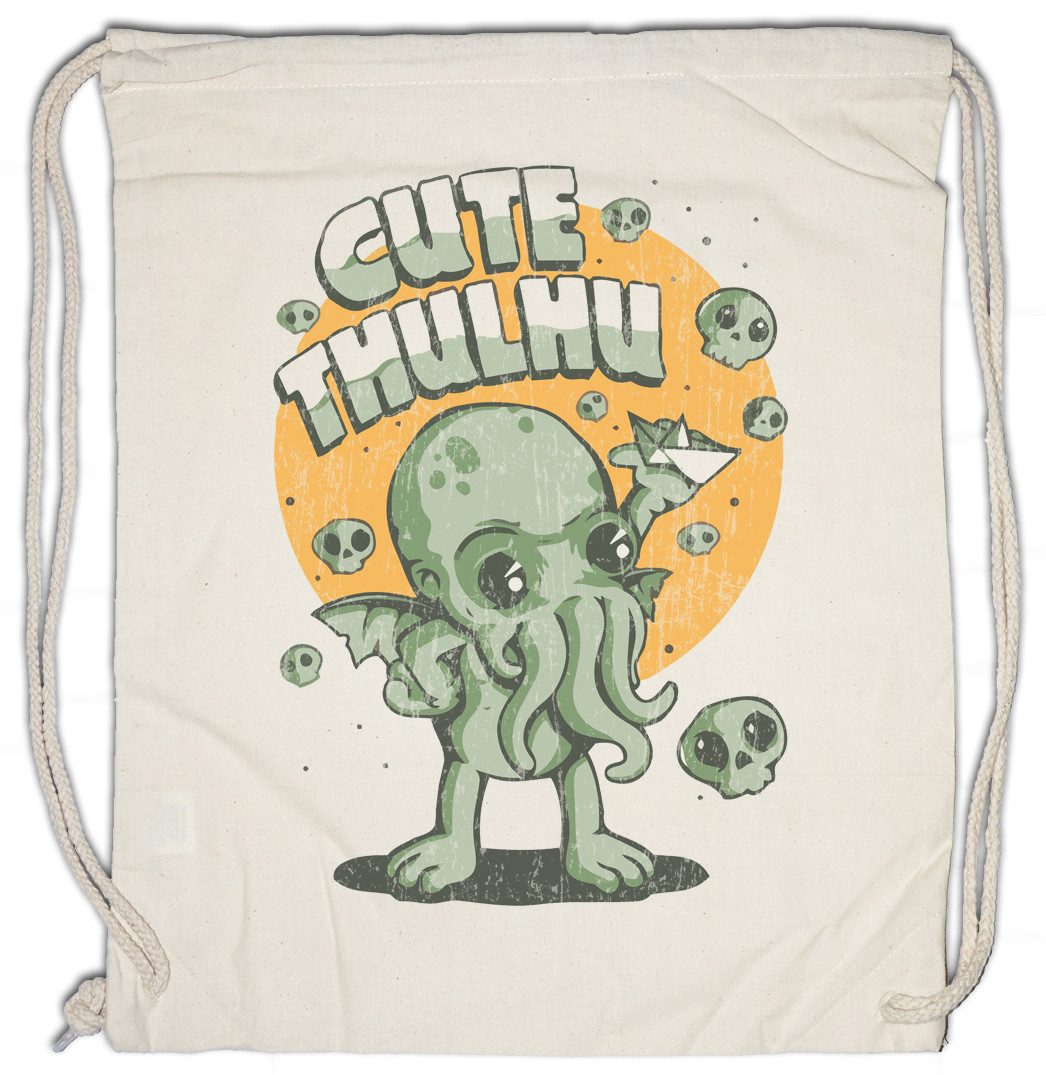 Turnbeutel Cute Thulhu Turnbeutel Cthulhu H.P. HP Arkham Baby Miskatonic