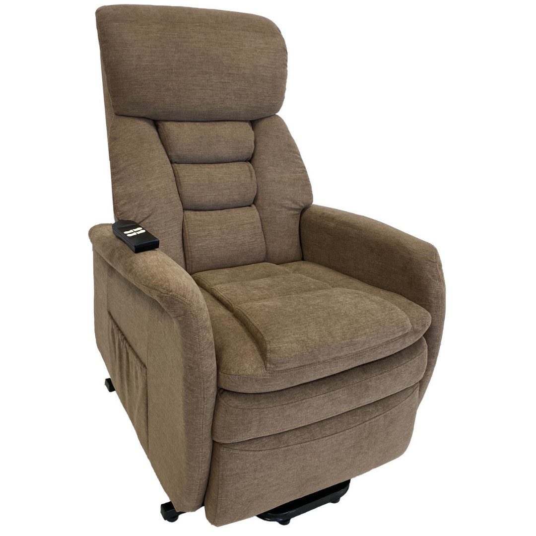 abc HOME Sessel Elektrisch, Massage, Aufstehfunktion, Liegefunktion, Elektrisch verstellbar