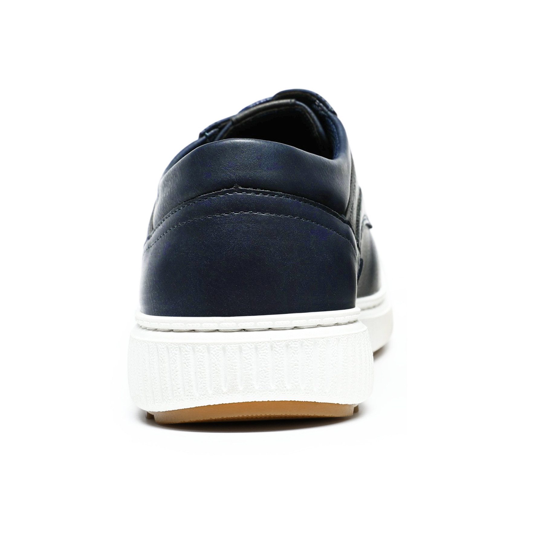 Allthemen Schnürschuh Herren Schnür-Halbschuhe im Kontrastlook Casual Freizeitsneaker – Bild 5 von 5