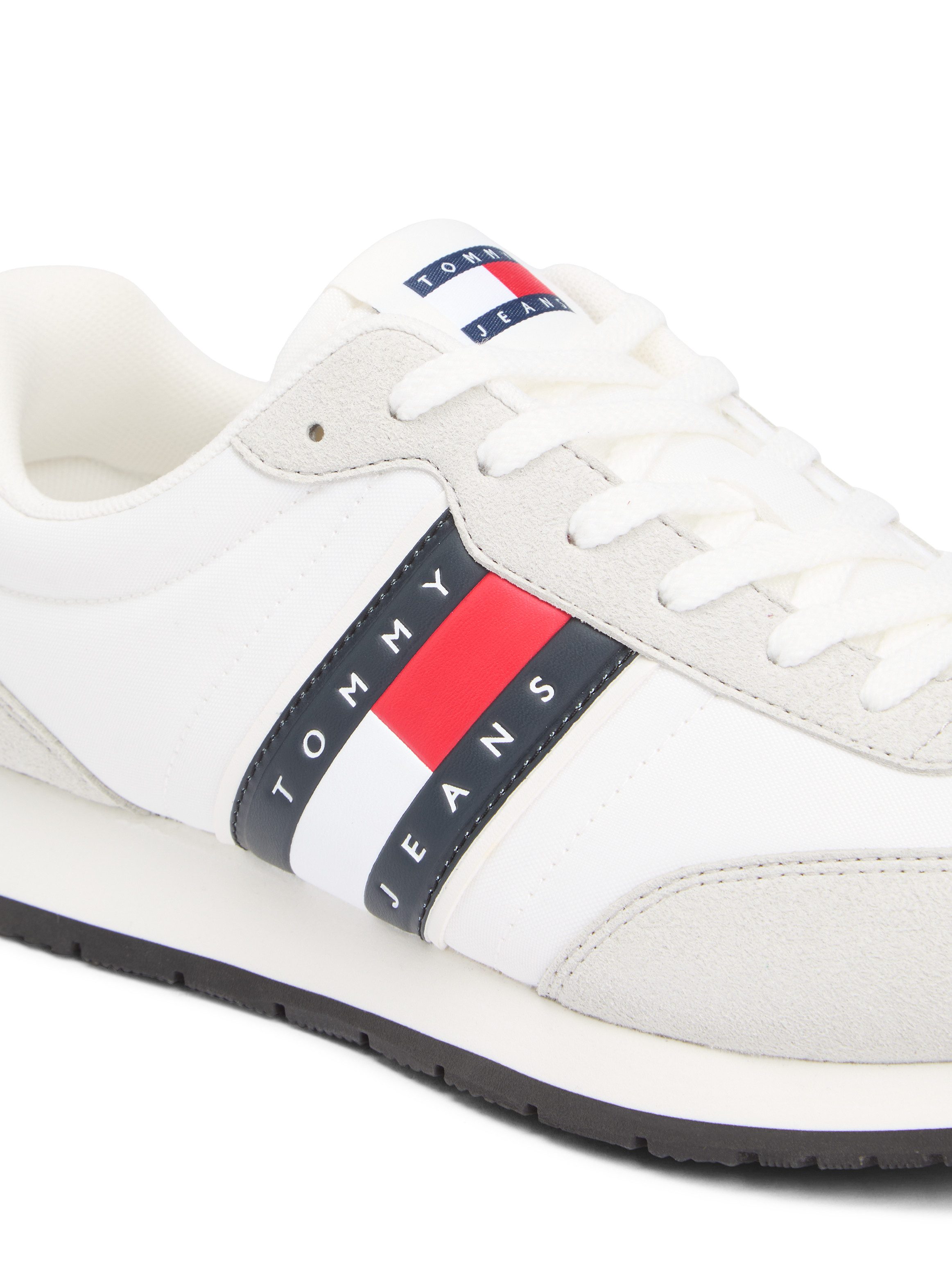 Tommy Jeans TJM CLASSIC RUNNER Sneaker Freizeitschuh, Halbschuh, Schnürer mit Kontrastbesätzen