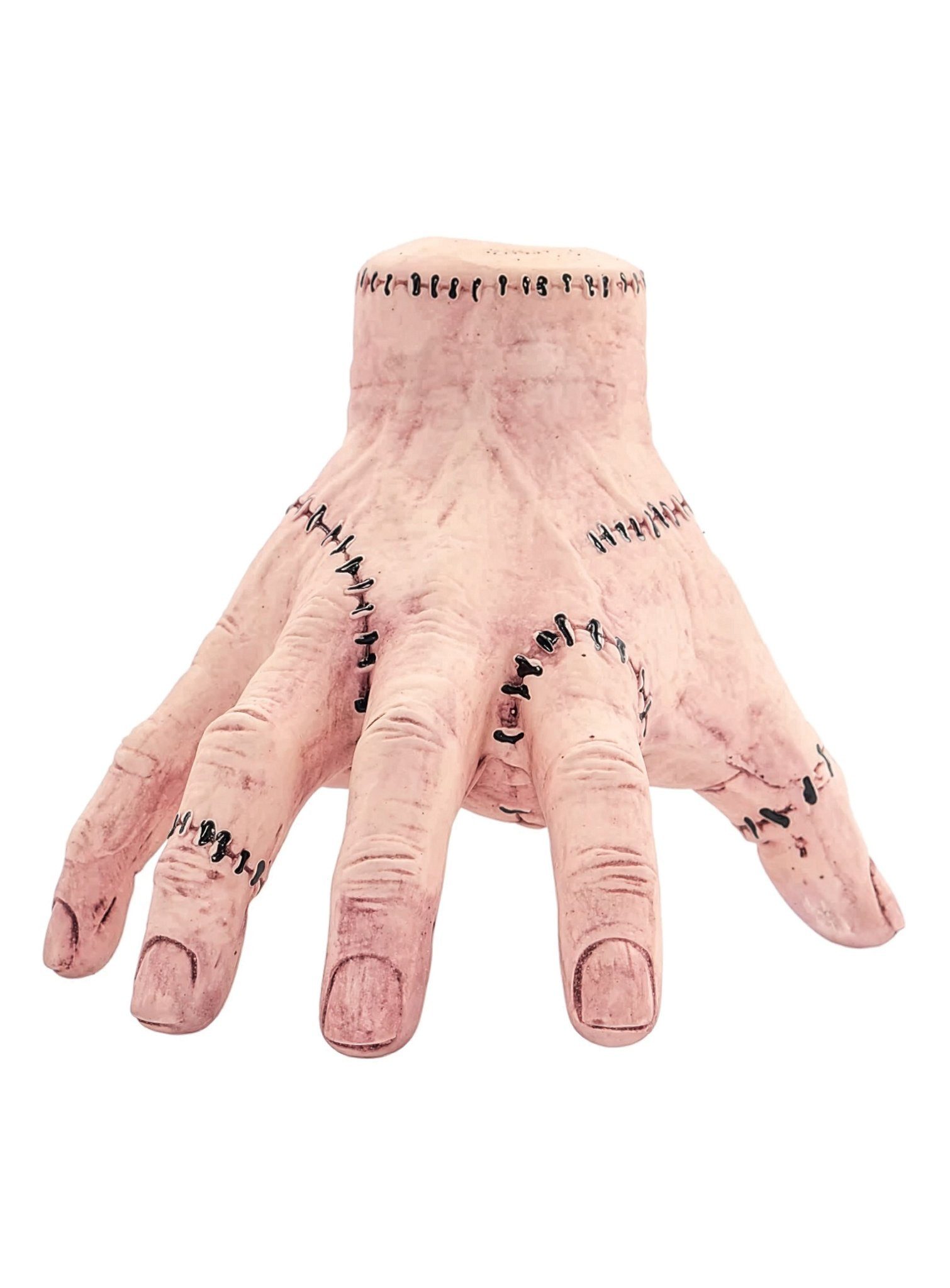 Maskworld Kostüm Abgehackte Hand Halloween Deko Eiskaltes Händchen, Hand drauf: der beste Begleiter für jedes Wednesday-Kostüm!