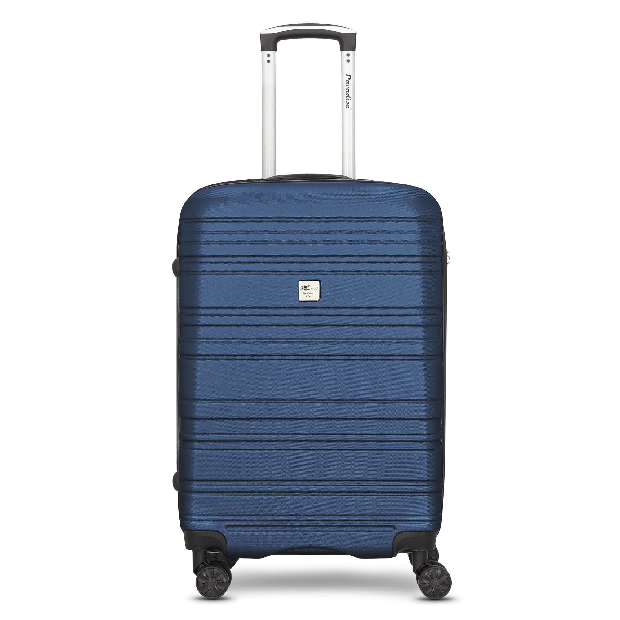 ABS Hartschalen-Trolley blue Rollen, 4 CHECK.IN® Paradise,