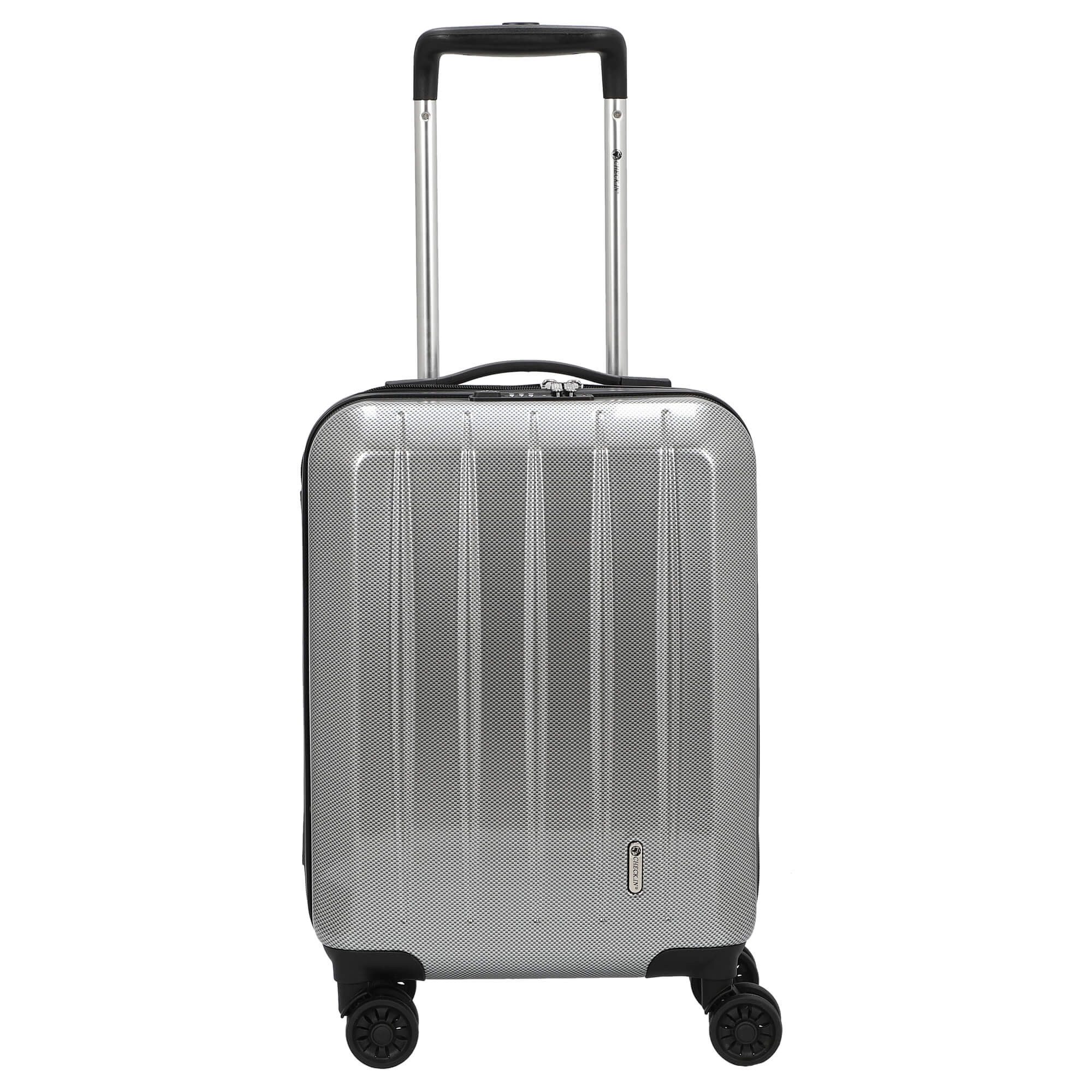 CHECK.IN® Handgepäck-Trolley London 2.0 - 4-Rollen-Trolley 50 cm (carbon si günstig online kaufen
