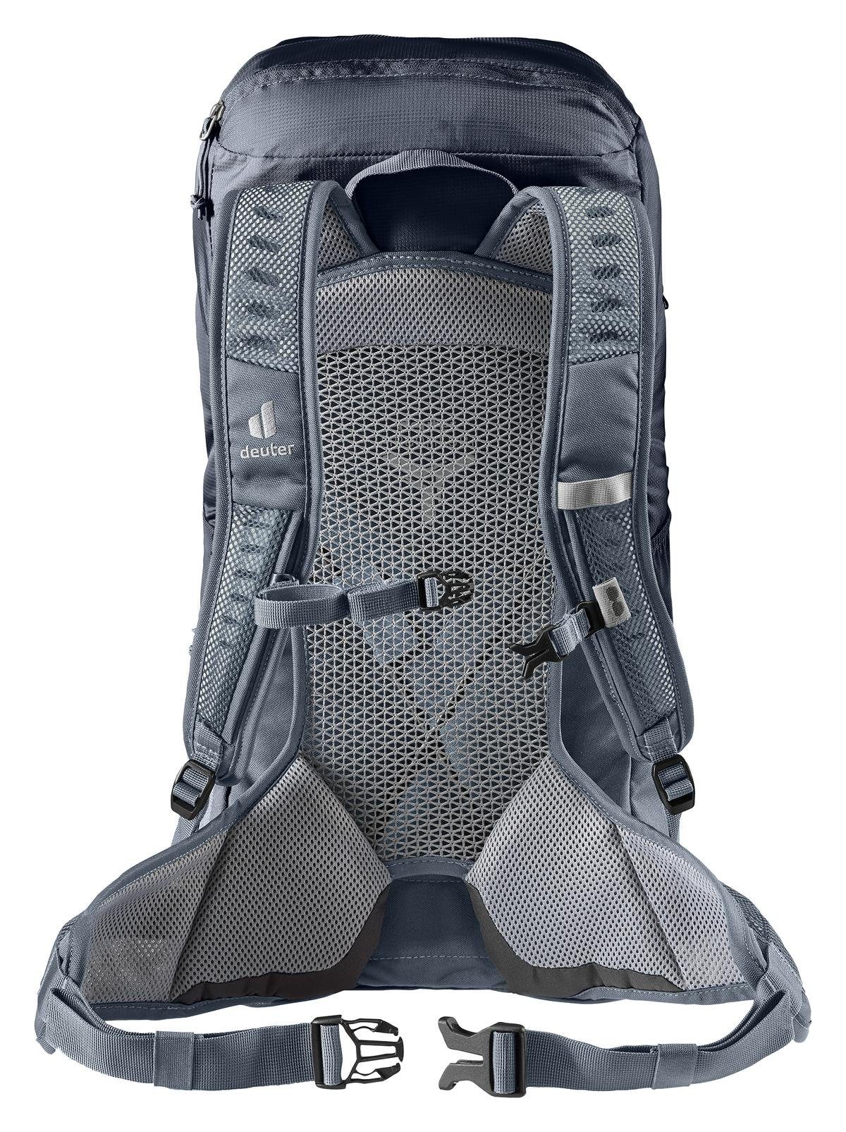 deuter Freizeitrucksack Deuter AC Wanderrucksack, grau SOS-Label mit Notrufnummern Lite 30