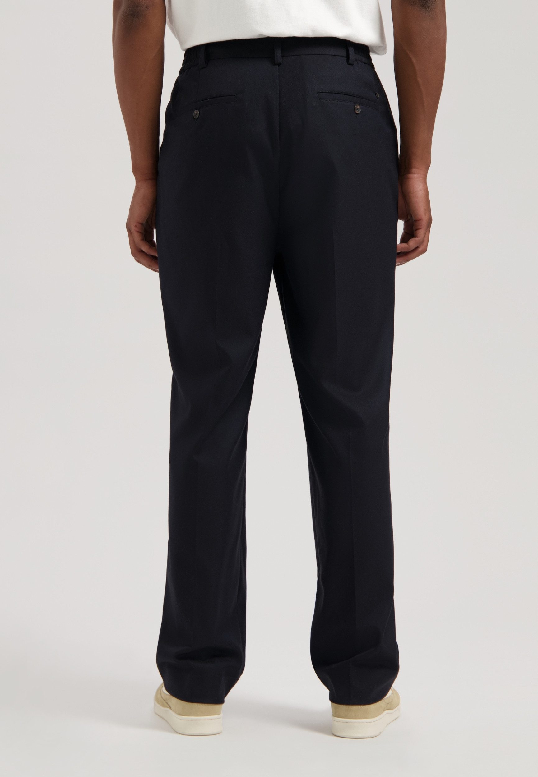 Dstrezzed Chinohose DS_Odin loose fit pant Dk. Navy