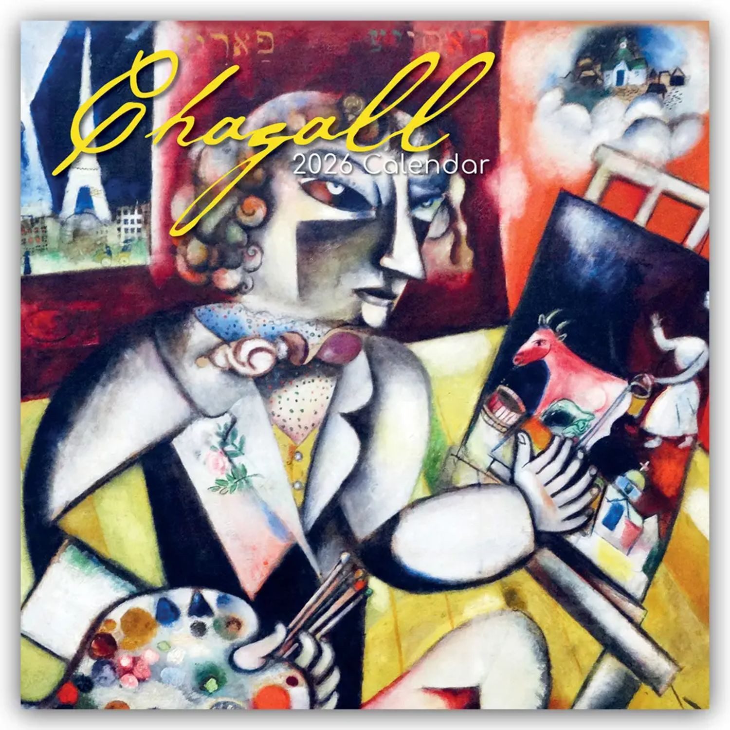 Wandkalender Chagall 2026 - Marc Chagall - 16-Monatskalender