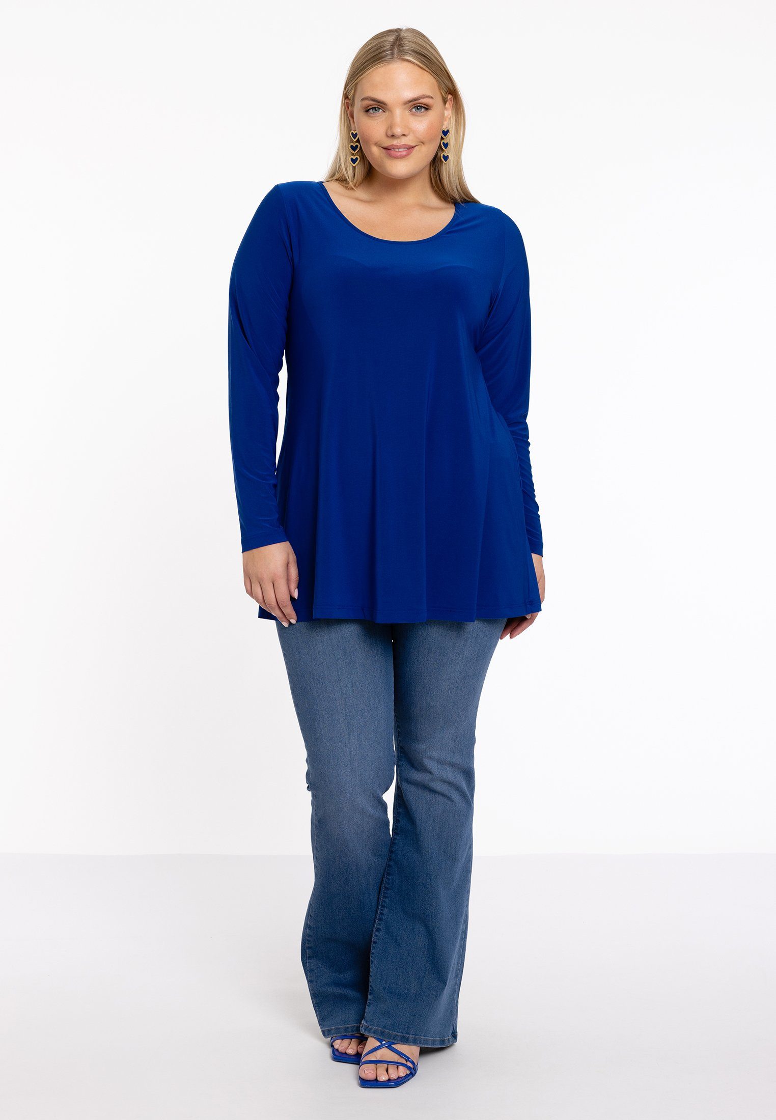 YOEK Tunika Damen Langarmshirt Große Größen günstig online kaufen
