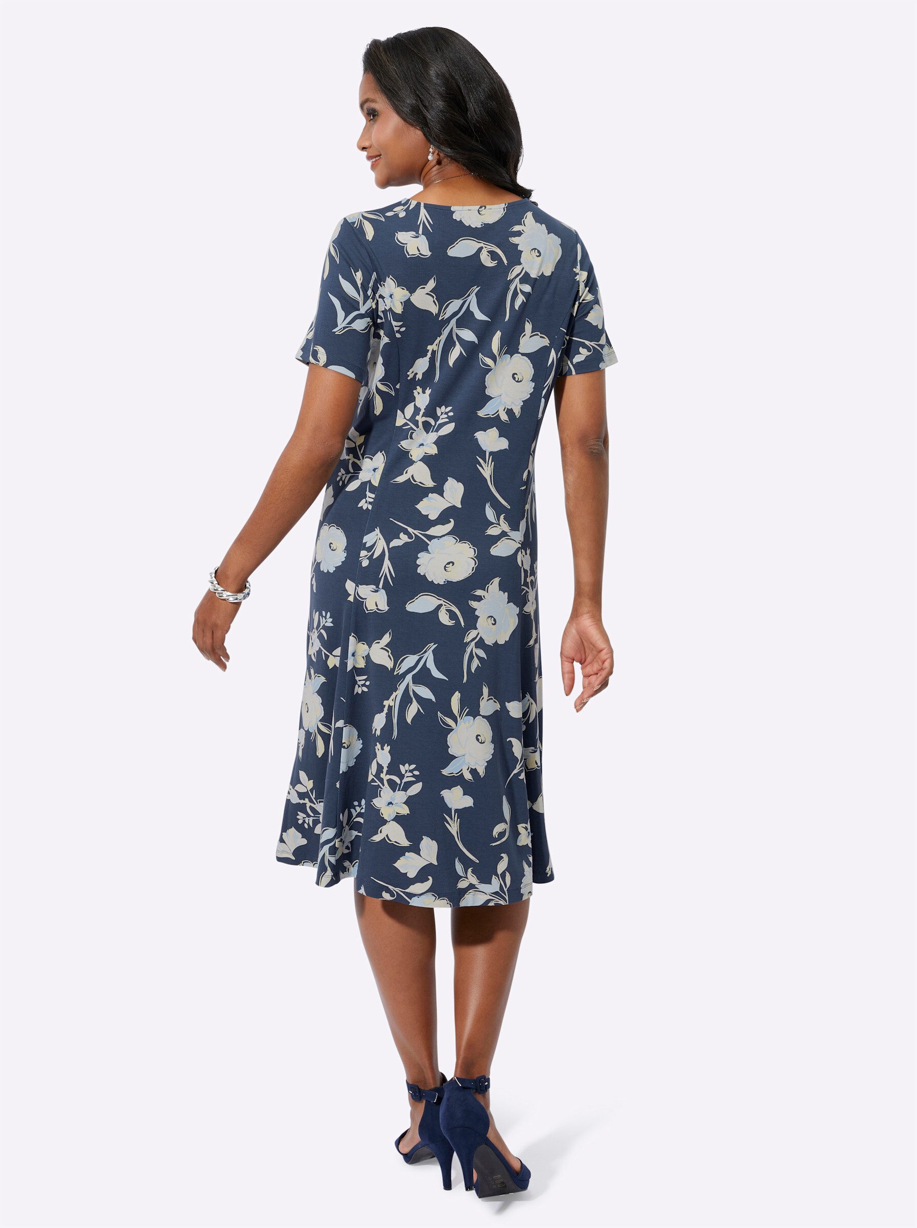Witt Jerseykleid Jersey-Kleid Kurzarm