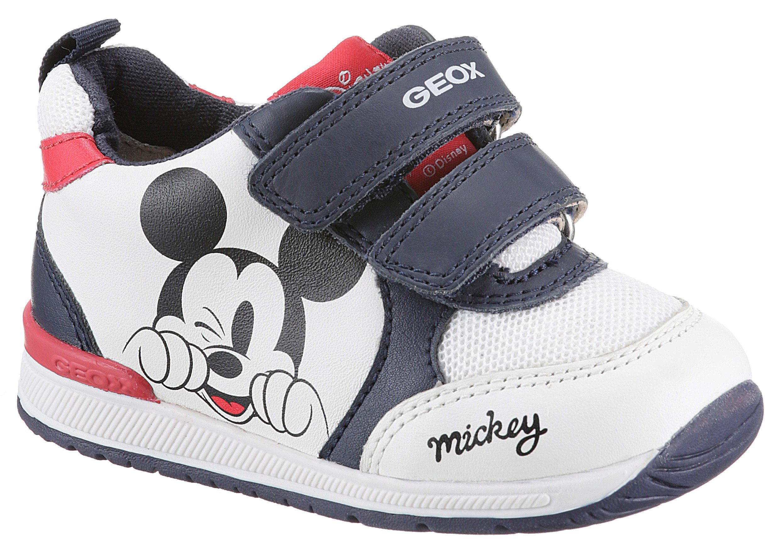Geox B RISHON BOY Sneaker mit Disney Mickey Mouse Print