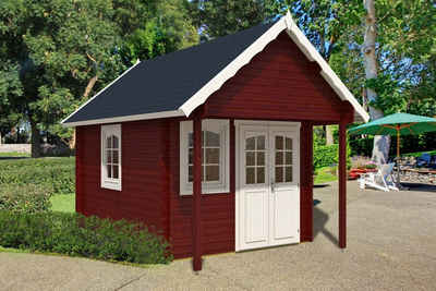 Tenekaubandus Gartenhaus Garten-und Freizeithaus Bunkie-40, BxT: 330x480 cm, Beige