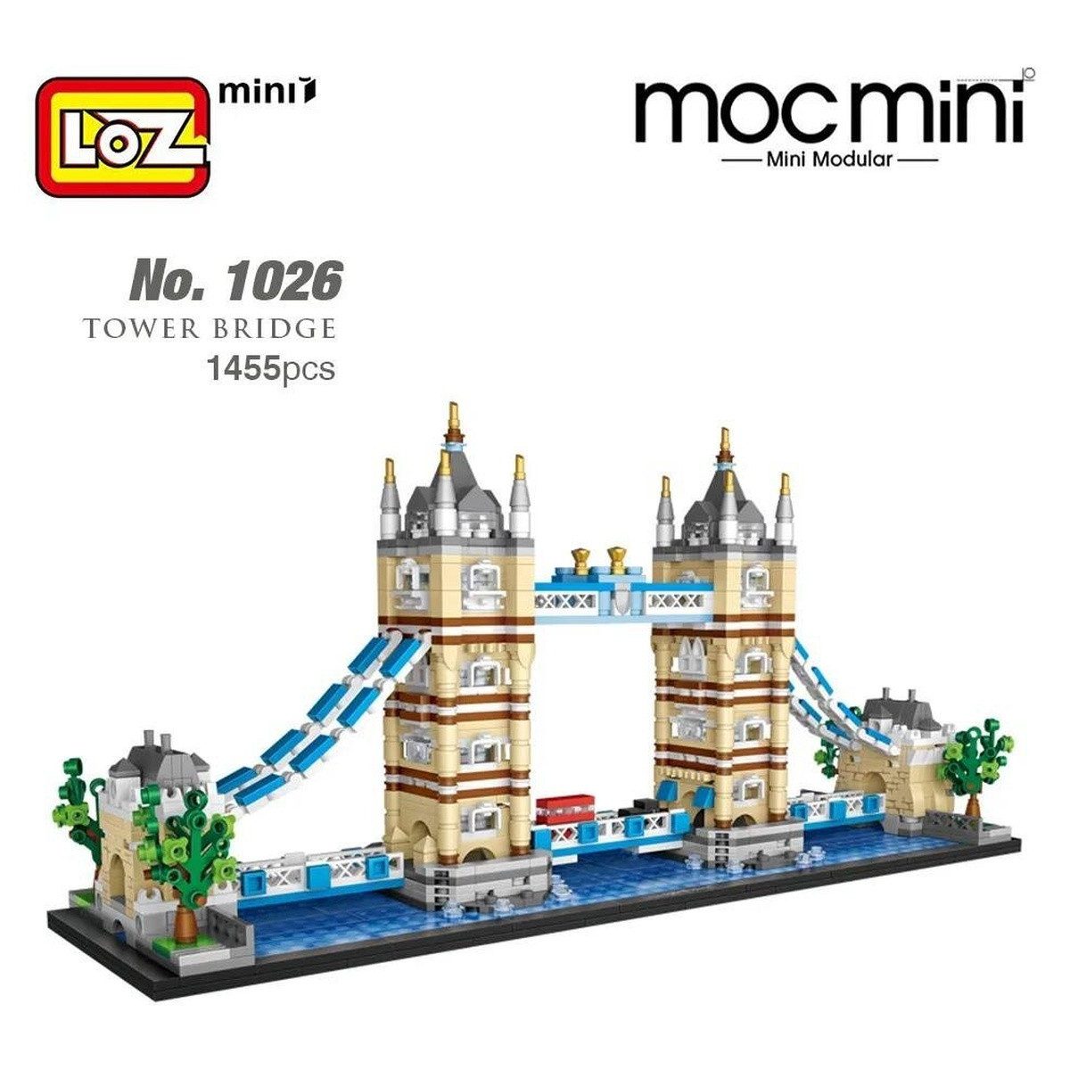 Wisam LOZ 1026 Tower Bridge London Spielbausteine