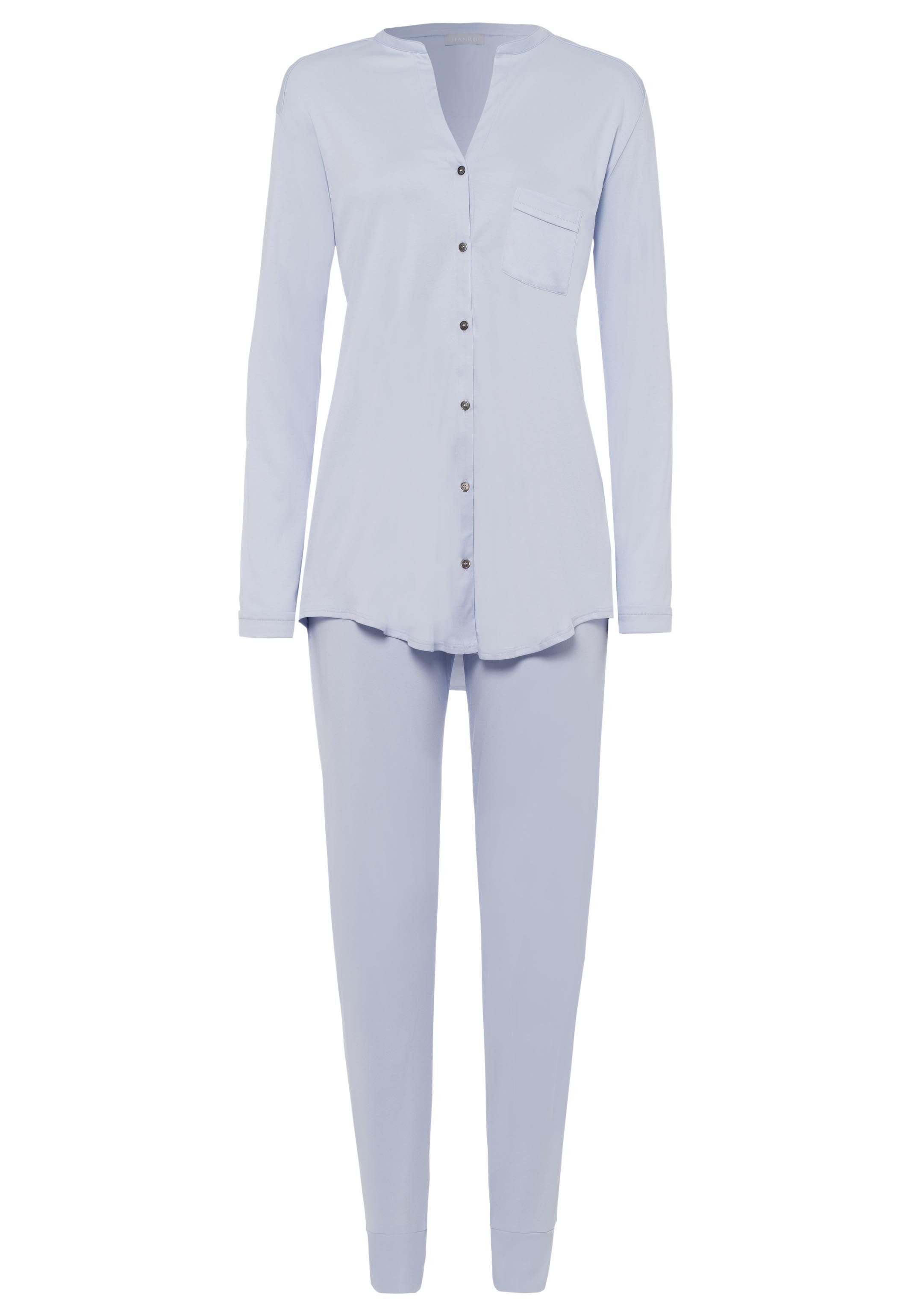 Hanro Pyjama Pure Essence (Set, 2 tlg) Pyjama - Baumwolle - Atmungsaktiv