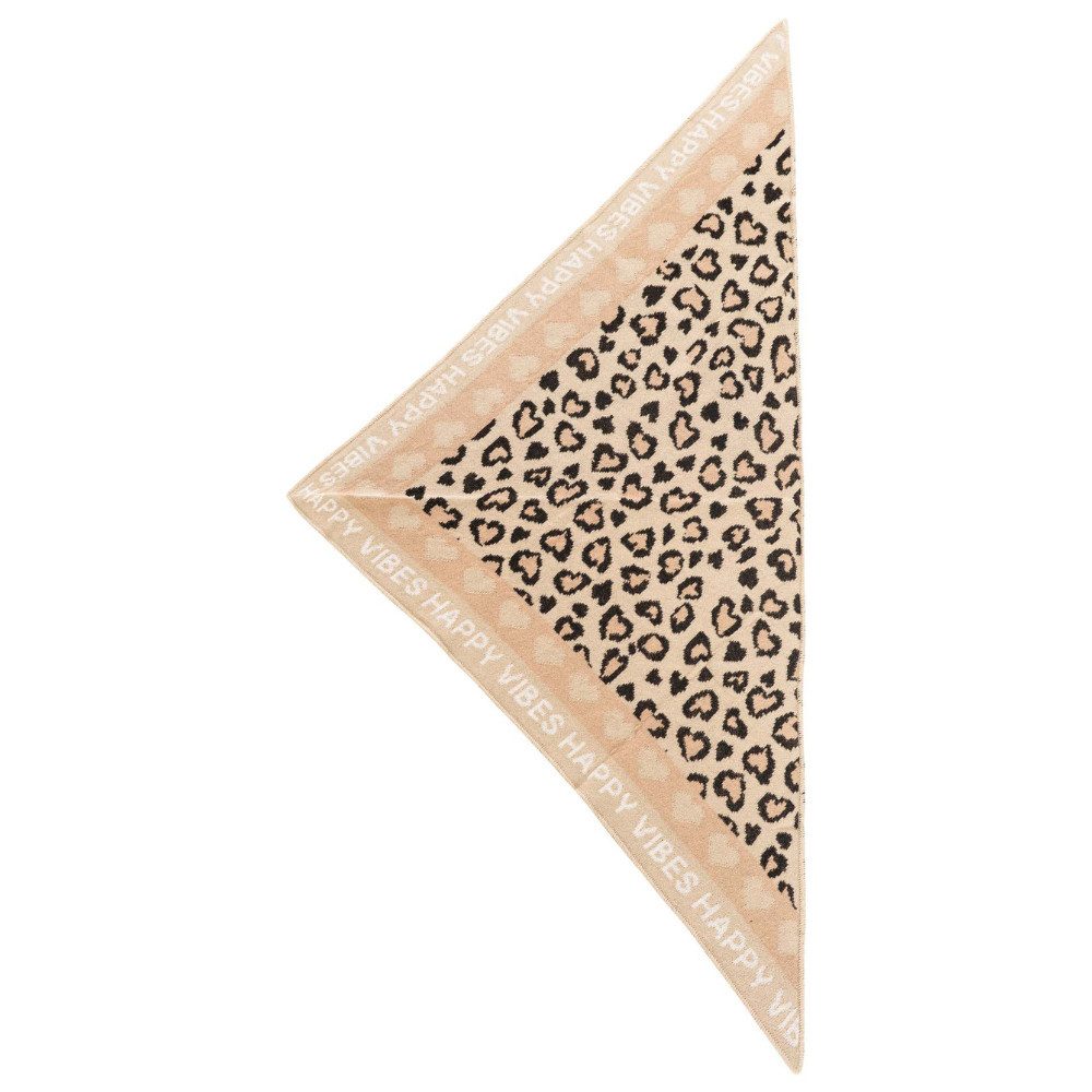 Zwillingsherz Halstuch Zwillingsherz Halstuch Happy Vibes, Leomuster