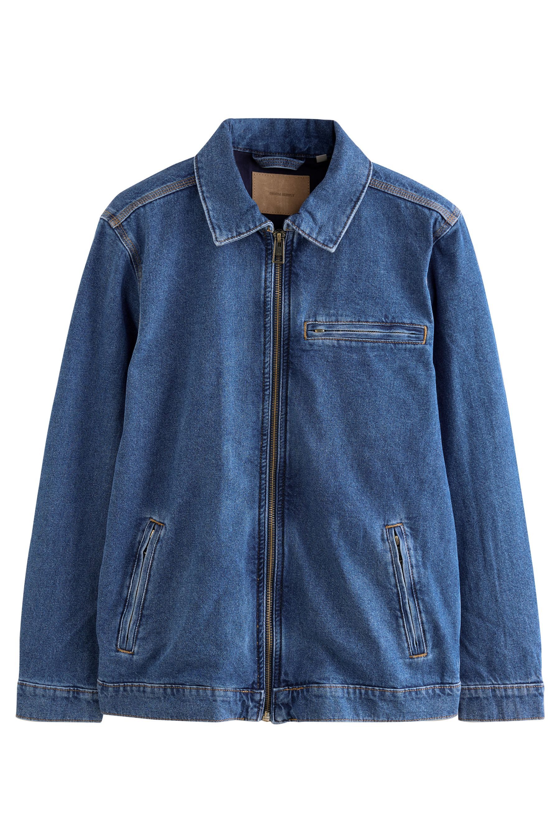 Next Canvasjacke Arbeitsjacke mit Cordkragen 100 % Baumwolle (1-St) günstig online kaufen