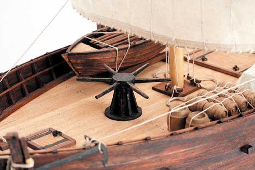Krick Modellbausatz Krick Hanse Kogge Segelschiff Holz 1:72 Baukasten
