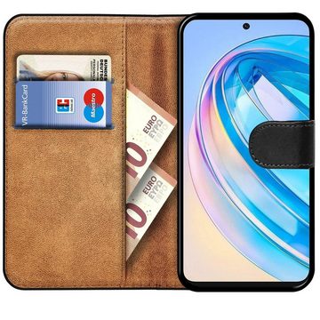 CoolGadget Handyhülle Book Case Handy Tasche für Honor X8a 6,7 Zoll, Hülle Klapphülle Flip Cover für Honor X8a Schutzhülle stoßfest