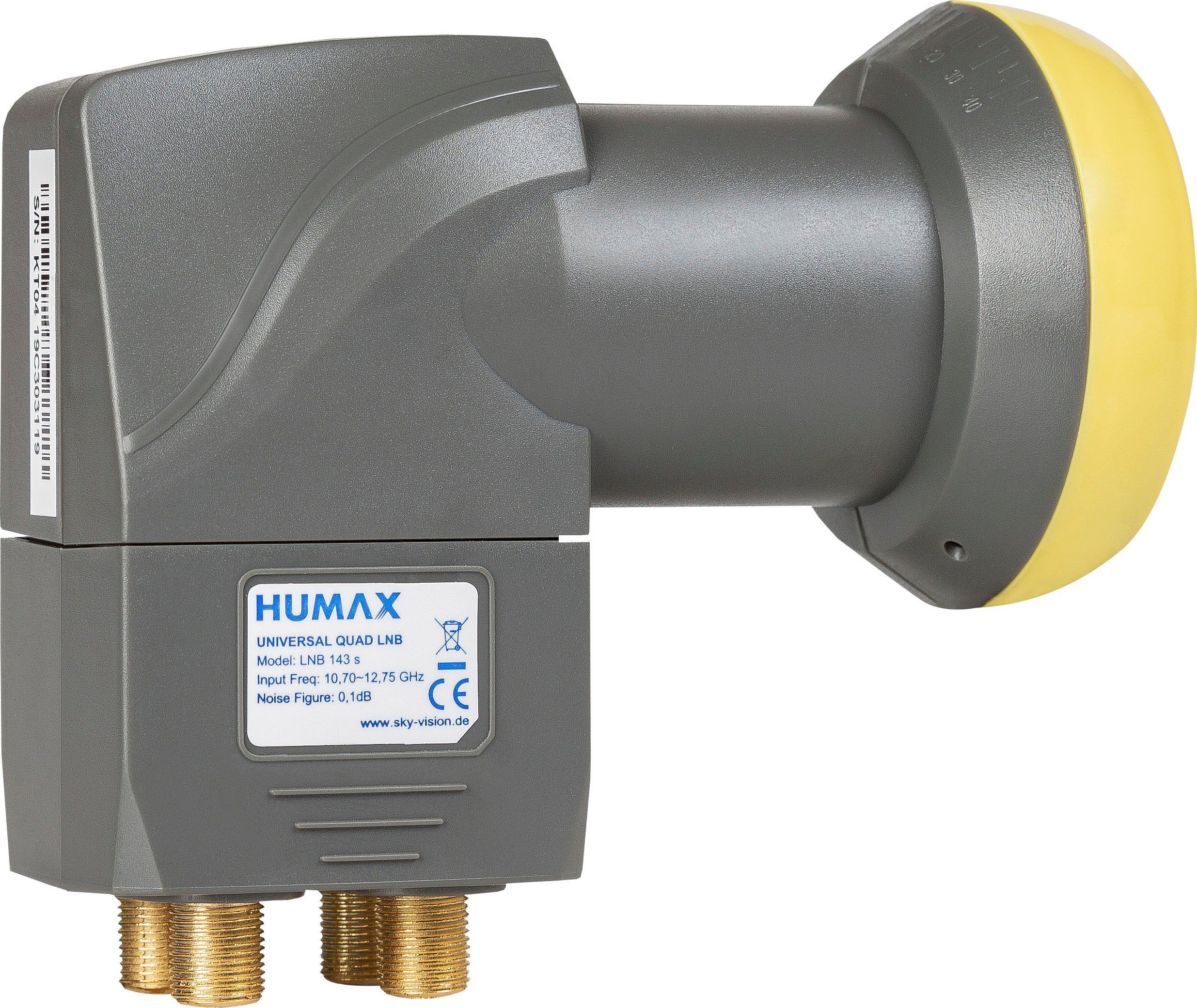 Humax Lnb 143s Gold Quattro Switch Lnb SAT-Antenne