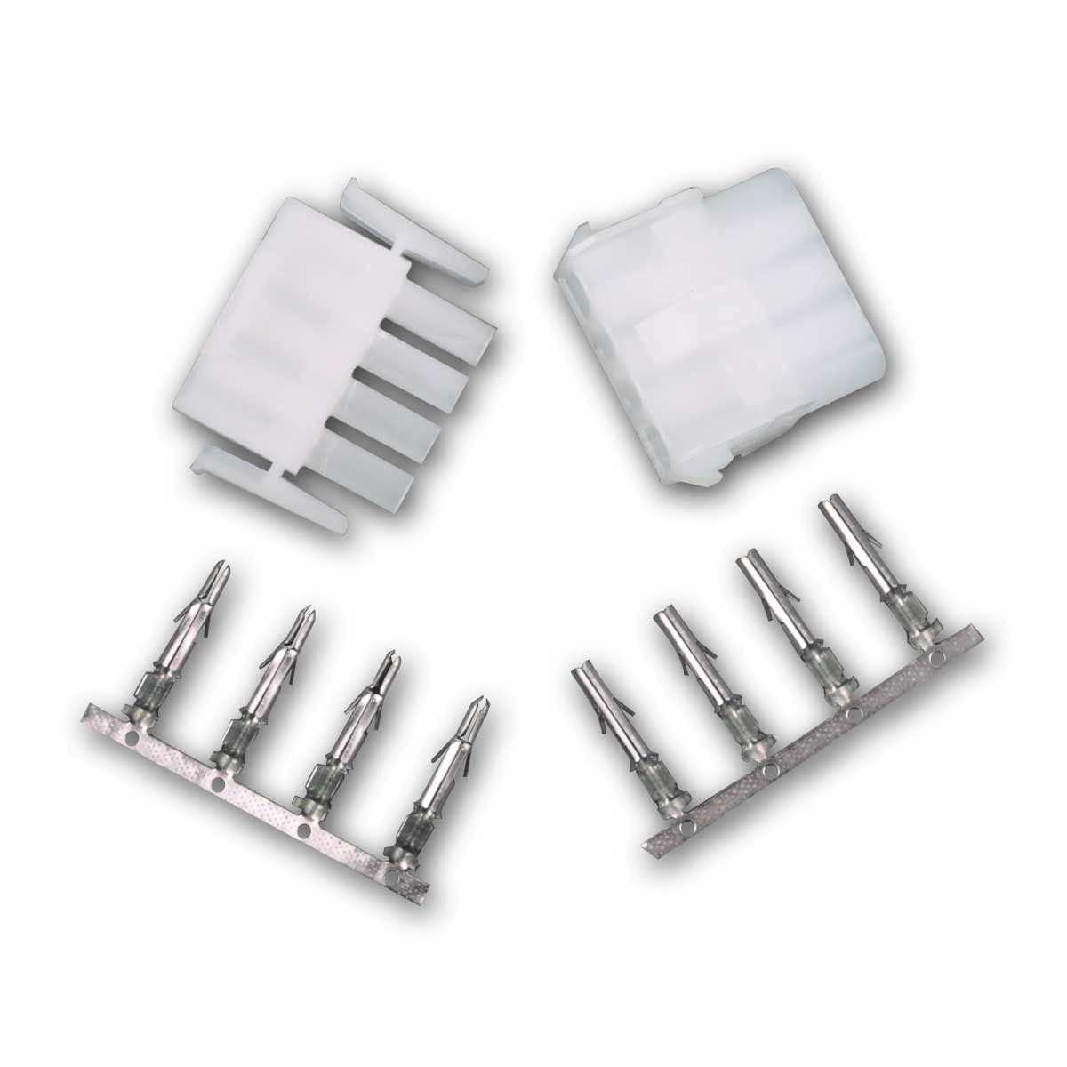 Sintron DIN-Stecker Steckverbinder Paar 4-polig Stecker / Buchse