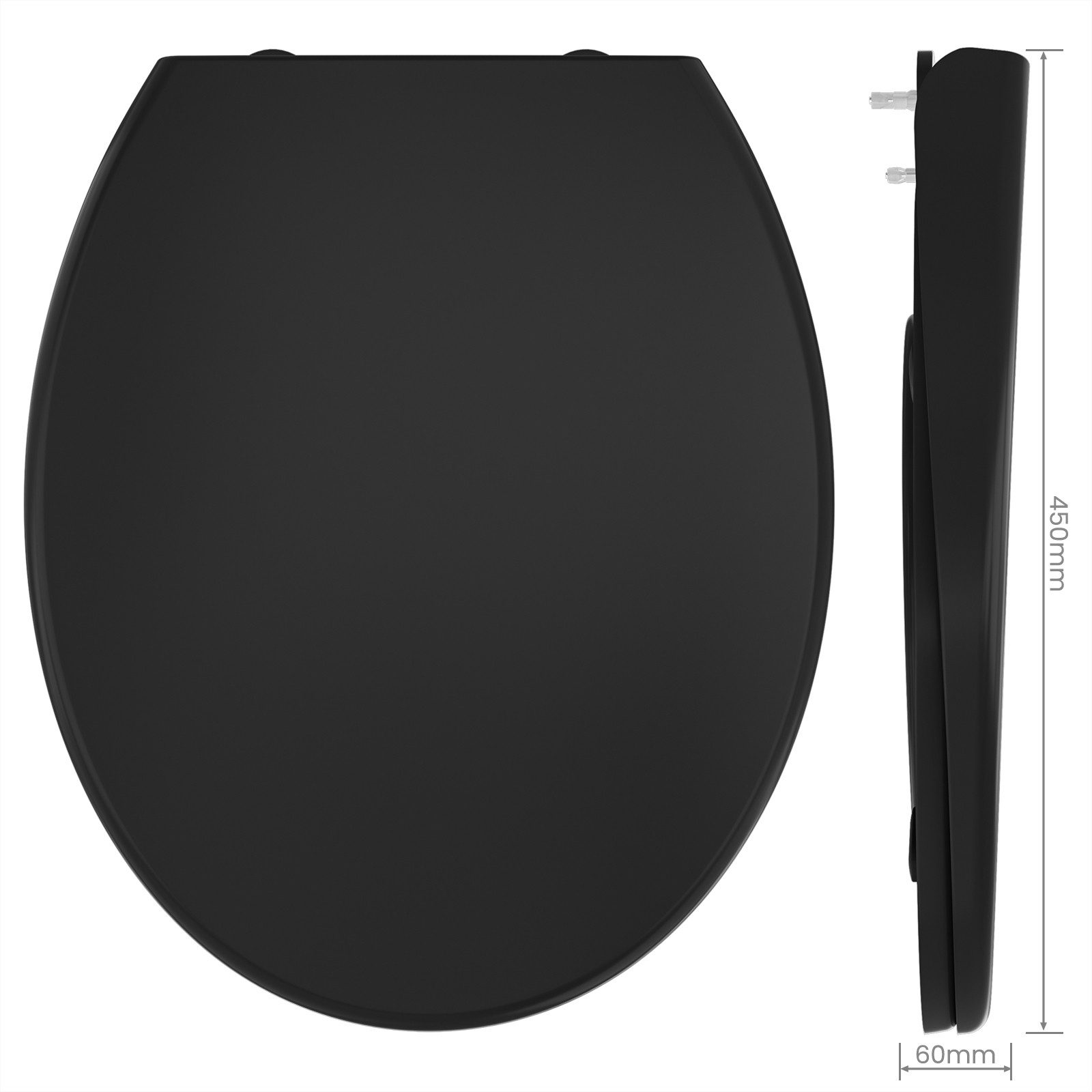 DERW MAX WC-Sitz Toilettendeckel mit Absenkautomatik, günstig online kaufen