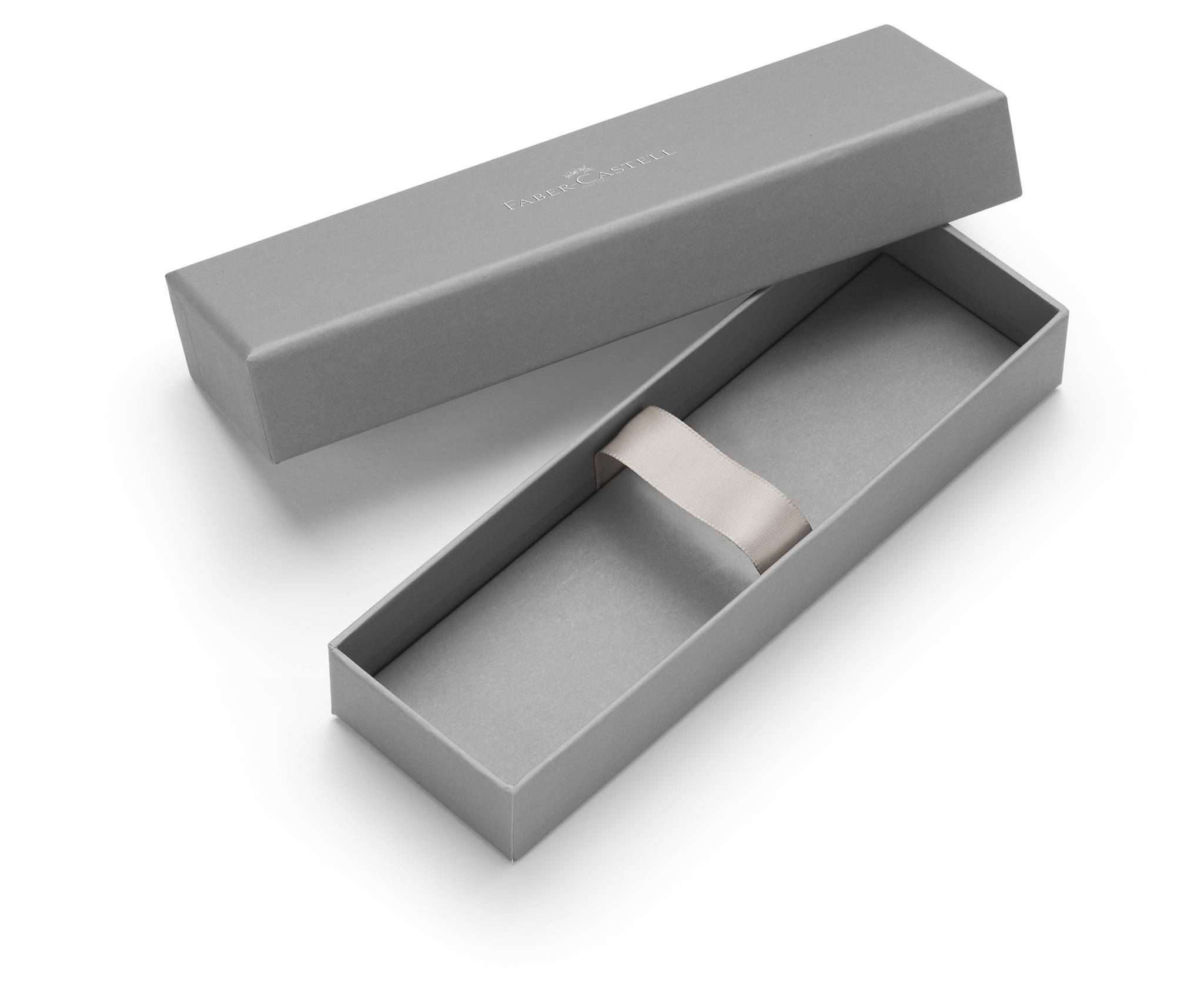 Faber-Castell Geschenkbox Faber Castell Geschenkverpackung Design Stülpdeckel grau