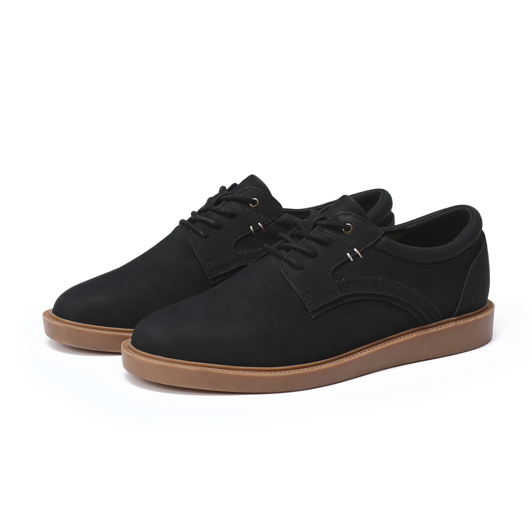 Allthemen Schnürschuh Herren modische Schnürschuhe mit Metallösen für Alltag und Freizeit