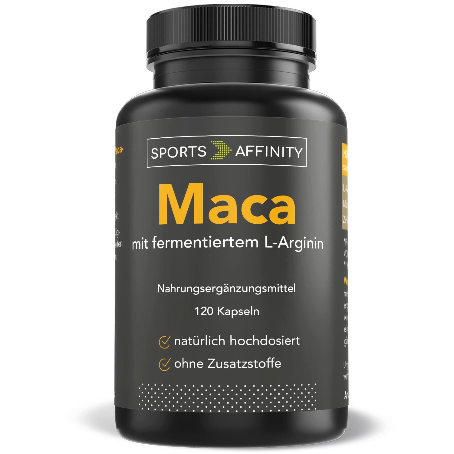 Sports Affinity Sports Affinity Maca-Extrakt + L-Arginin - 120 Kapseln Kapseln